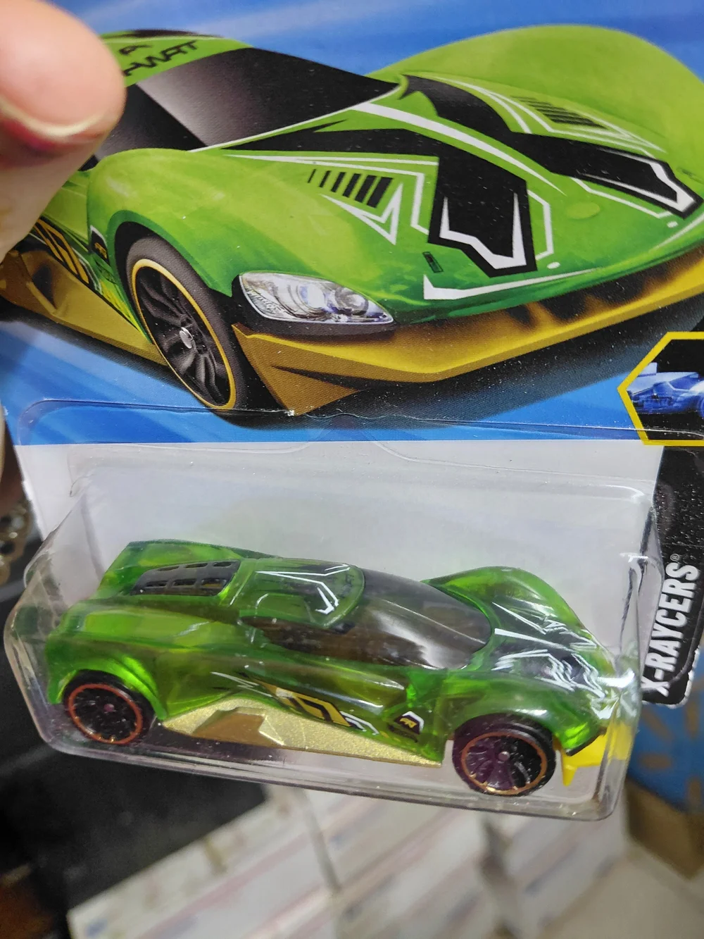 Hot Wheels Crescendo from the 2025 X-Raycers series (3/10, collector number 37/2